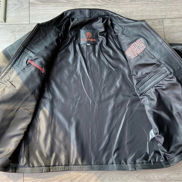 Roper Strathmore Stampede Western  Leather Jacket - Picture 15 of 16